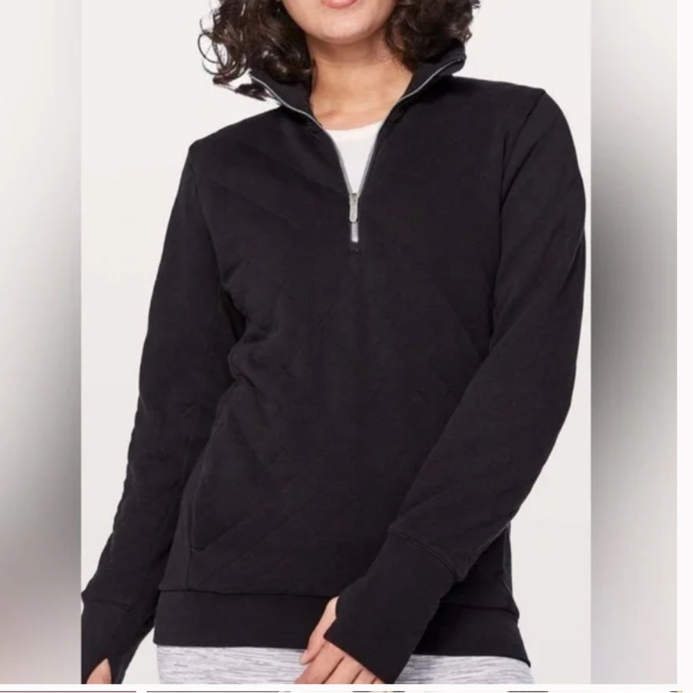 Lululemon forever warm quilted pullover